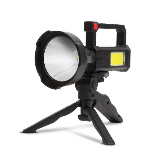 Multifunction searchlight - work light - with built-in tripod, battery - 580 lm