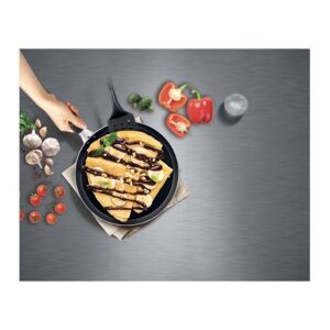 Tefal XL Force Gray panvica na palacinky pri používaní s čokoládovými palacinkami - Tefal