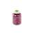 Tescoma Della Casa 5000 ml fermenting jar with airtight lid, filled with red cabbage, green lid, clear glass, white lid