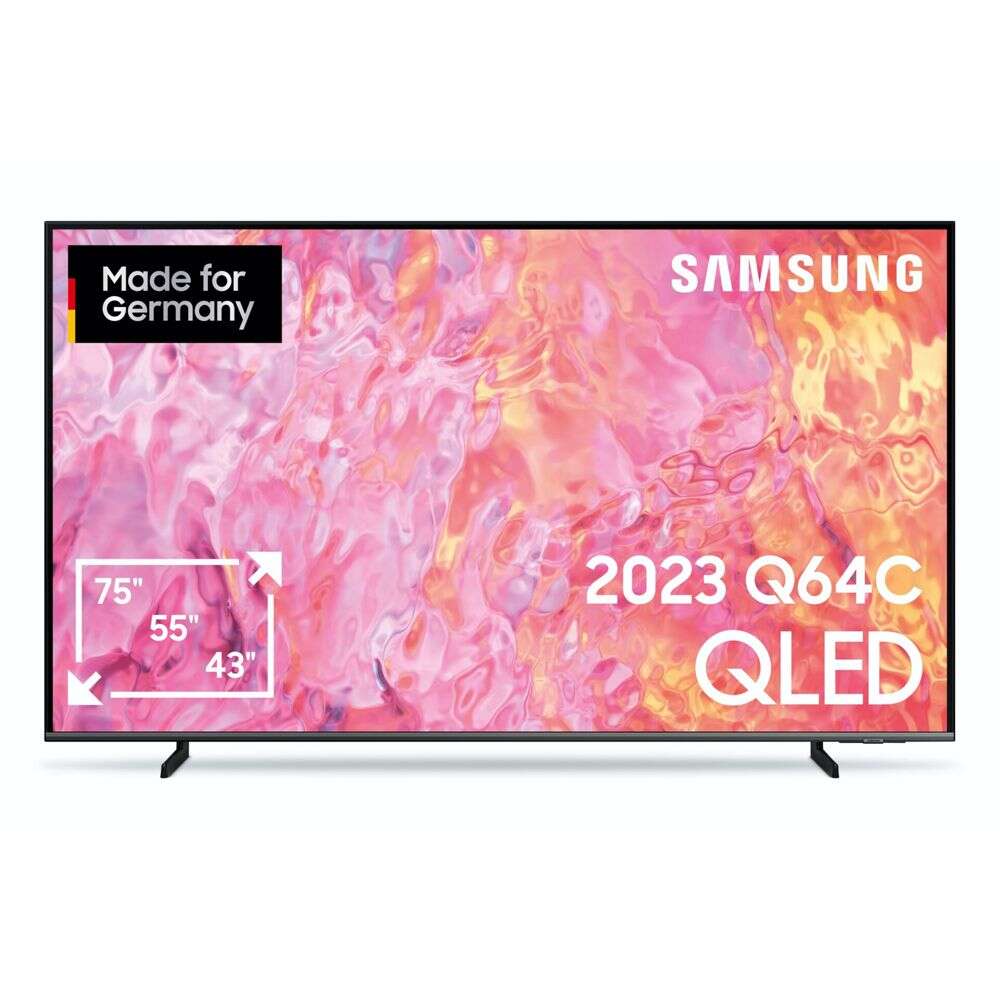 Samsung gq65q64cauxzg 4k uhd qled smart televízió, 164 cm,  quant...