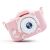 Digitális fényképezőgép gyerekeknek játékok kamerával, rózsaszín 90803866