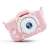 Digitális fényképezőgép gyerekeknek játékok kamerával, rózsaszín 90803866