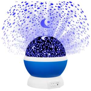 Forgó Csillagfényes modré nočné svetlo, hviezdicový projektor - Bábätká & Batoľatá