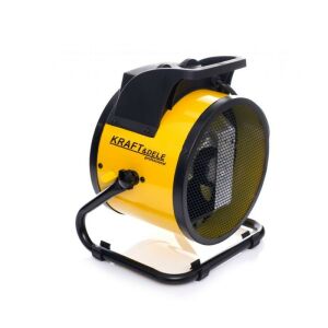 Priemyselný radiátor Kraft&Dele s oceľovou vykurovacou podložkou, 2500 W