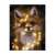 Fox with lights, paint by numbers, 40x50cm, Maaleo