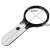 IZOXIS LED magnifying glass with 3x magnification, dimensions: 19cm x 8.4cm x 1.5cm