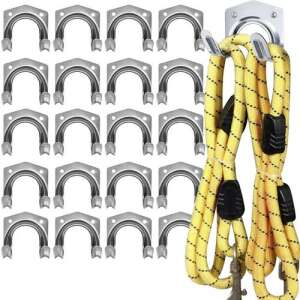 20 pack of metal hooks for garden and workshop tools - Bigstren
