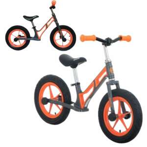 GIMMIK All-Terrain Fahrrad für Kinder, Leo, 12", 3+ Jahre, orange 93781213 Fahrzeuge