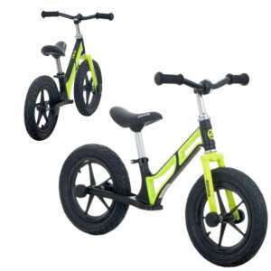 GIMMIK bicicletă de jogging pentru copii, Leo, 12", 3+ ani, verde 93780787 Biciclete copii
