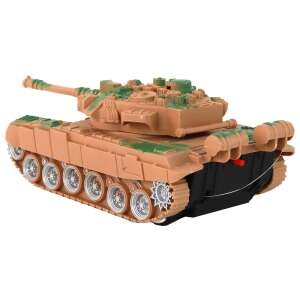 Zdalnie sterowany czołg, skala 1:18, kamuflaż, światła i dźwięki, 27MHz, czołg R/C - Pojazd zdalnie sterowany
