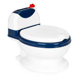 EcoToys potty training toilet, white and blue, with removable inner container - Babies & Toddler