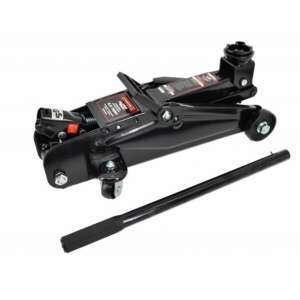 ForceTools 2.5T hydraulic car jack, black, with handle - Lift