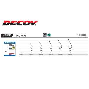 Decoy Worm KR-28 Fine Mini #14 horog 18 db/csg 90810388 