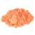 Ikonka Kinetic Sand 1kg - Orange with penguin and lobster molds