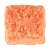 Ikonka Kinetic Sand 1kg - Orange, square shape