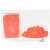 Ikonka Kinetischer Sand 1kg - Orange, unverpackt