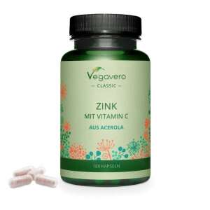 Vegavero Zinc + Vitamin C, 180 Capsule 90824125 Vitamine
