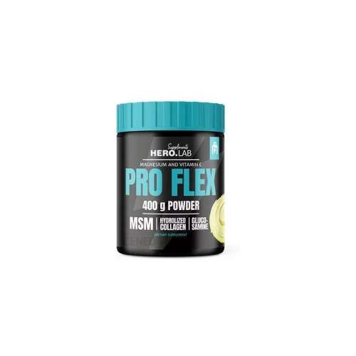 HiroLab ProFlex ízületi por, 400g, MSM-mel, hidrolizált kollagénnel, glükozaminnal