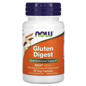 NOW Foods Extract de Gluten - 60 capsule moi (digestie gluten)