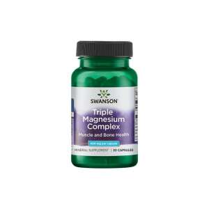 Triple Magneziu 3 in 1 Complex 400mg 30 capsule, Swanson 90824368 Vitamine