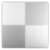 Ricokids Sponge puzzle 120x120cm (4pcs) #grey-white 94530212