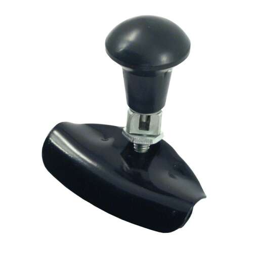 Black steering wheel knob, adjustable, for cars