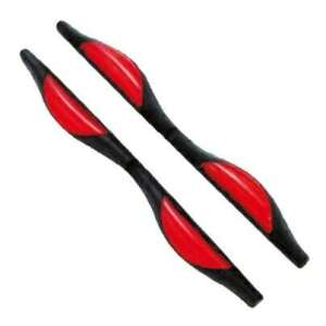 Door bumper protector 2 pcs red