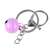 Purple bell keychain