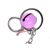 "Rock, Paper, Scissors!" Keychain Game in Pink and Purple 90828836