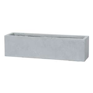 Atlanta kompozit balkonláda szürke 40x16x16cm - Balkonláda