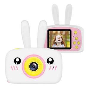 Digitális gyermek kamera - strapabíró nyuszifüles fényképezőgép hosszú üzemidővel (BBV) 90831840 Kreatív Játékok