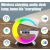 G63 Multifunkciós Éjszakai Lámpa - Bluetooth Hangszóró, Vezeték nélküli Töltő, RGB LED 134824676