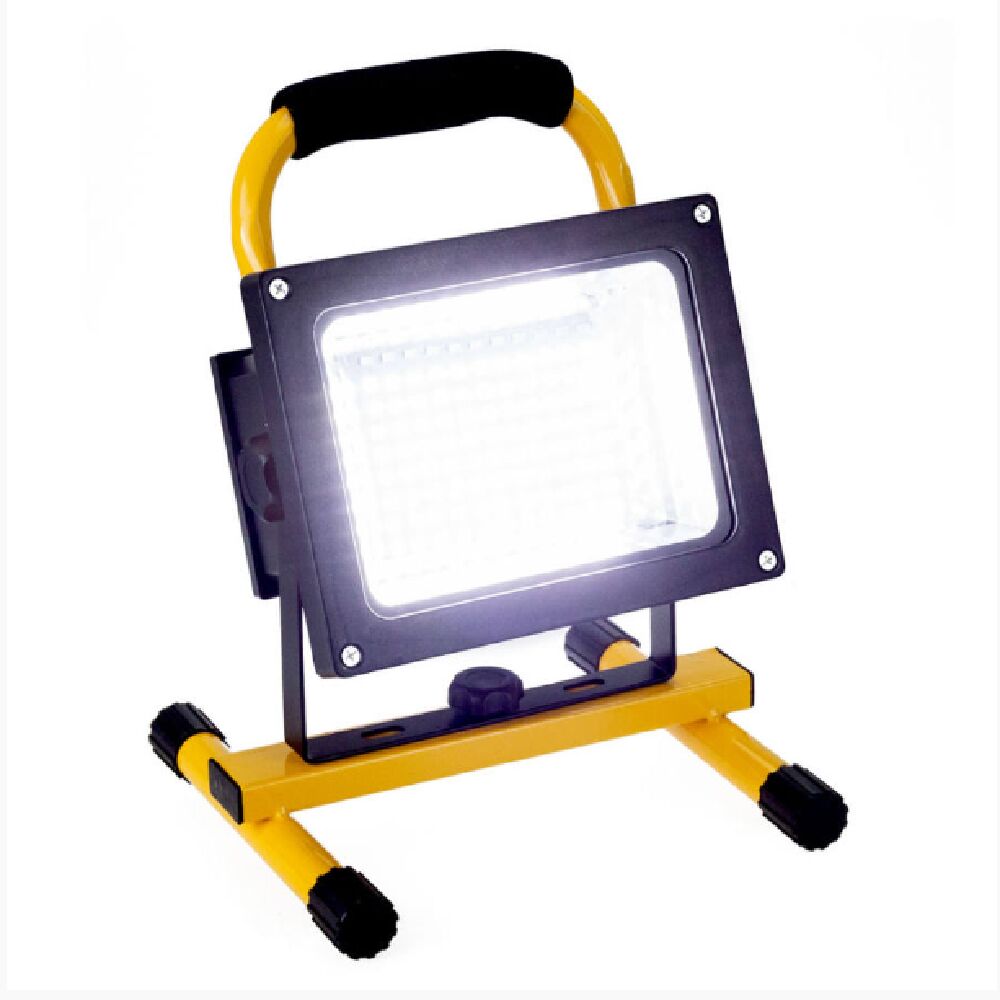 Solarbetriebener tragbarer LED-Flutlichtstrahler 200 W – mit eingebautem Akku, LED-Ladefunktion