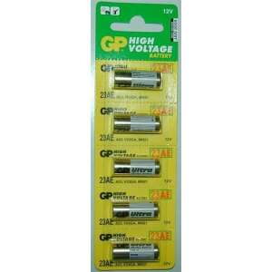GP Batteries - High Voltage 23AE 5db - GP23AE-2C5 90834536 
