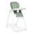 Nastaviteľná stolička na kŕmenie EcoToys s dvojitým podnosom a sedadlom z ekokože #mint 90834733