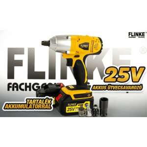 Flinke 25V akkus ütvecsavarozó 2 db akkumulátorral - Kerékkulcs
