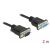 Delock Sub-D9-es, RS-232 soros kábel, apa-anya, 2 m 90836299