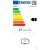 Energy efficiency label for Strong SRT24HE4023C HD Ready LED TV