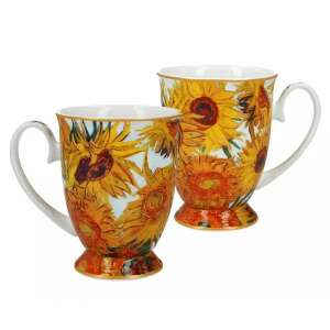 Carmani Van Gogh Napraforgók porcelán bögre, 280 ml - Ajándék bögre