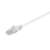 Goobay 68501 1-metrowy biały kabel UTP patch z złączami RJ45
