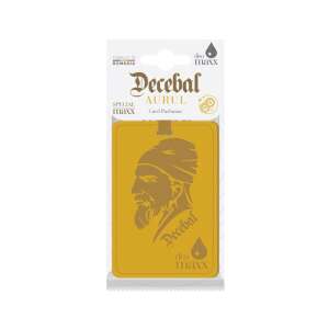 DeoMaxx Decebal Duftkarte – Gold