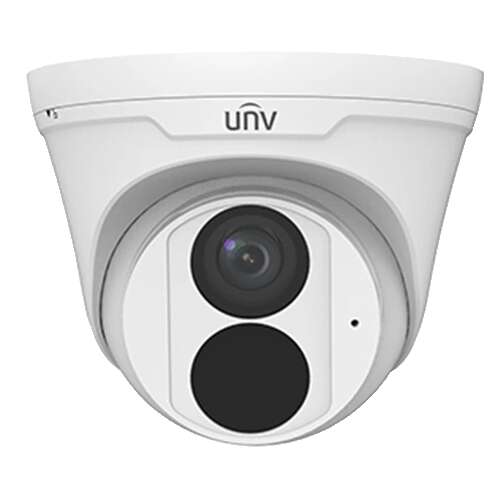UNV IPC3618LE-ADF28K-G 8MP IP biztonsági kamera 2,8 mm-es objektívvel, 30m IR, PoE, mikrofon, fehér