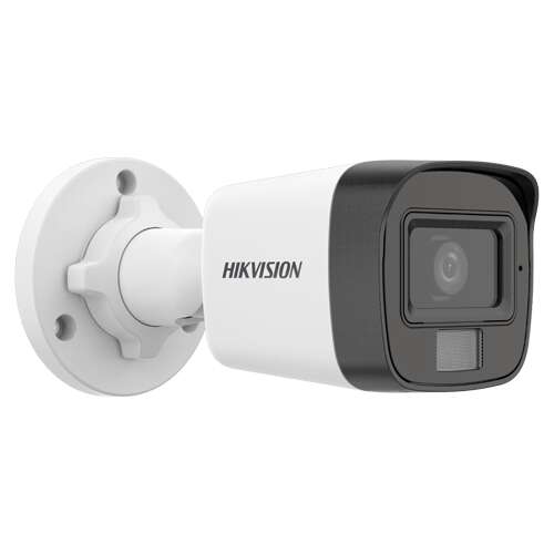 Hikvision DS-2CE16K0T-LPFS-3.6mm 5MP biztonsági kamera 3.6mm lencsével, IR 25m, WL 20m, mikrofonnal
