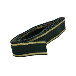 Dekor Szalag Green and Gold Textile Ribbon, 25mm - Nonbrand Gift ribbon & bow