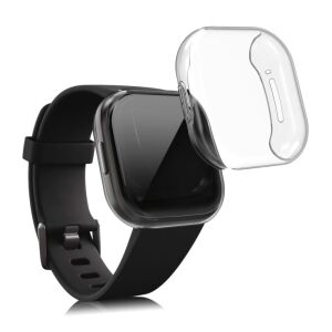 kwmobile Przezroczyste etui TPU do smartwatcha Fitbit Versa 3 / Sense - Etui do inteligentnych zegarków