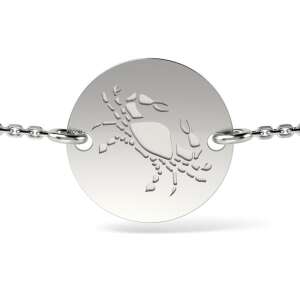 Srebrna bransoletka z motywem Raka - Moda i ubiór