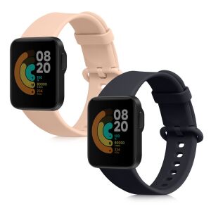 Kwmobile Xiaomi Mi Watch Lite/Redmi Watch Szilikon Szíj - 2 db