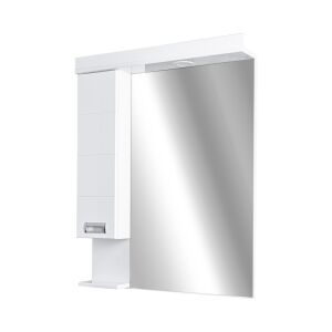 Viva Style Szquare 65cm Balos Tükrösszekrény LED Világítással - Viva Style