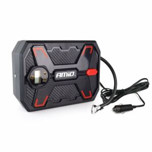 AMIO digitális autós légkompresszor LED lámpával, 12V - AMiO