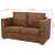 vidaXL 2 piece faux leather sofa set 53408952
